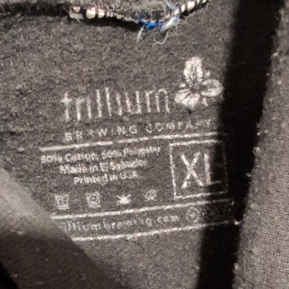 Trillium Black Graphic Hoodie - Picture 2 of 5